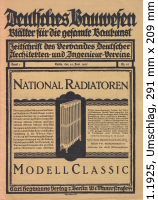 1.1925, Nr. 12 vom 16.06.1925, Umschlag